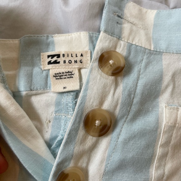 NWT Billabong striped shorts - Picture 2 of 4